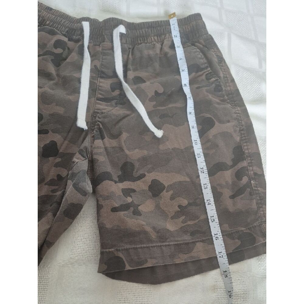 Old Navy Bundle Of 2 Olive and Brown Camo Drawstring Athletic Shorts - Picture 10 of 16